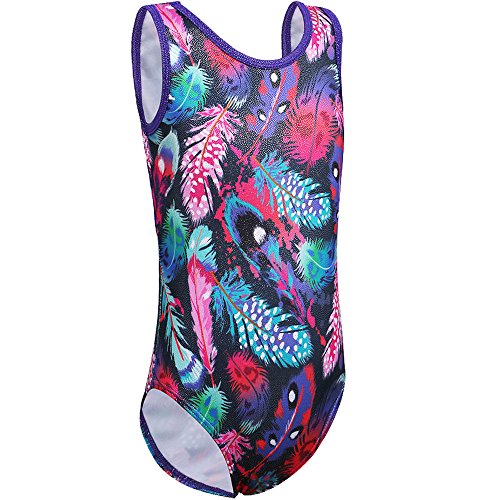 image for BAOHULU Little Girls One-piece Sparkle Mystique Dancing Gymnastics Ath