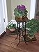 4D Concepts 3-Tier Plant Stand with Slate Top, Metal/Slate