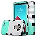 LG G4 Case, ULAK [3 in 1 Shield] Shock Absorbing Case with Hybrid Cover Soft silicone + Hard PC Material Design for LG G4 (5.5