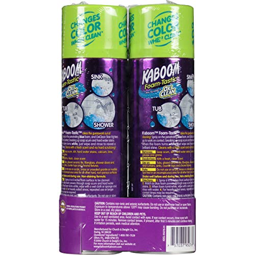 Kaboom FoamTastic Fresh Scent Bathroom Cleaner Twin Pack 219 oz