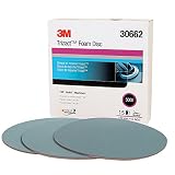 3M Trizact Hookit Foam Disc, 30662, 6 in, P5000, 15 discs per carton