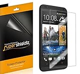 [6-Pack] SUPERSHIELDZ- HTC Desire 601 (Virgin Mobile) High Definition Clear Screen Protector + Lifetime Replacements Warranty [6-PACK] - Retail Packaging