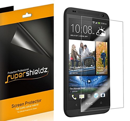 [6-Pack] Supershieldz- HTC Desire 601 (Virgin Mobile) High Definition Clear Screen Protector + Lifetime Replacements Warranty [6-PACK] - Retail Packaging