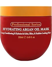 Hydrating Argan Oil Hair Mask and Deep Conditioner By Arvazallia for Dry or Damaged Hair - 8.45 Oz