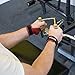 KAYANA 2 Hole Leather Gymnastics Hand Grips - Palm Protection and Wrist Support for Cross Training, Kettlebells, Pull ups, Weightlifting, Chin ups, Workout, & Exercise