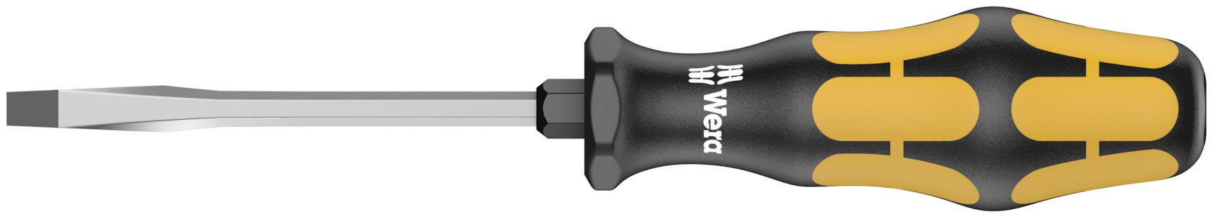 Wera 05018300001 0.8 x 4.5 x 100 mm 932 AS SB Screwdriver for Slotted Screws - Silver