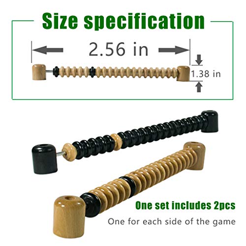 HJM Shuffleboard Score Keeper Classic Wooden Bead Score System Pricepulse