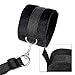 migo888 Under Bed Straps Set with Adjustable Soft Wrist and Ankle Cuffs Suitable for Most Mattress as Couple Role Play kit