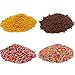 4 Pack Colorful Fake Candy Sweets Sugar Sprinkles Decorations for Fake Cake Dessert Simulation Food (70g)