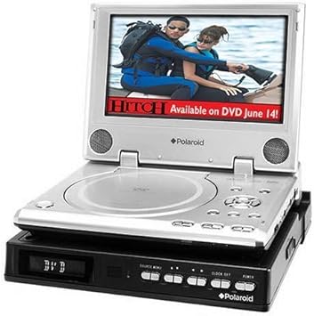 Amazon Com Polaroid Pdm 0817 8 Portable Dvd Player With Tv Docking Station Electronics