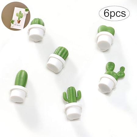 Asien 6pcs Cactus Imanes Lindos de la Cocina imanes de Nevera ...
