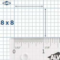 ALVIN Cross Section Graph Paper Pad 17" x 22" Model