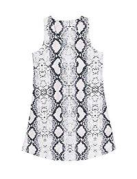 SUUKSESS - Vestido de mujer casual y simple, suelto, con camiseta, con bolsillo