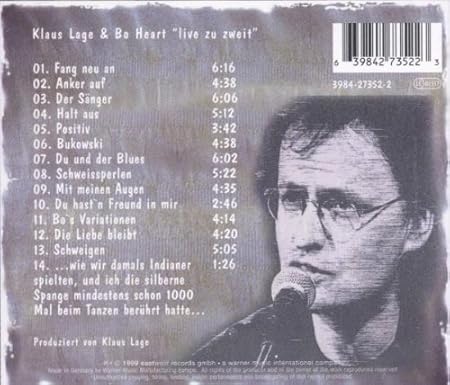 Klaus Lage 1000 Mal Berührt