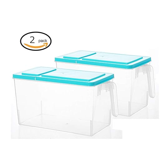 Recipientes de cocina de SANNIX, con tapa, de plástico, para ...