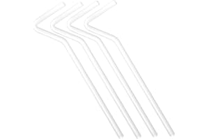 FUNOMOCYA 4pcs Glass Cell Spreaders Laboratory Rods for Wide Spreading in Biochemical Cell Culture