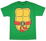 Teenage Mutant Ninja Turtles Adult Costume T-Shirt - Raph Red (X-Large)