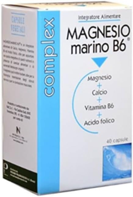 Supplement Magnesio Marino B6 40 Capsule