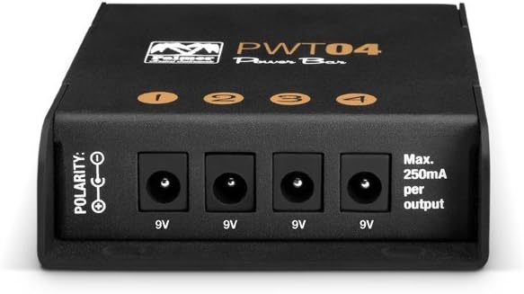 Palmer PWT 04 - Universal Pedalboard Power Supply 4-Outputs - Image 5