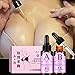 lBreast Enhancement,otus.flower 2PCs Breast Enlargement Massage Essential Oil Chest Lift Up Chest Firm Essence Set (2PCs)