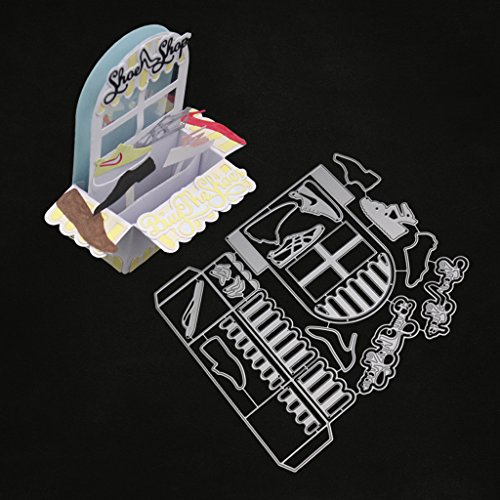 Yeahii 3D Box Cutting Dies Stencil DIY Scrapbooking Embossing Album Paper Card Craft