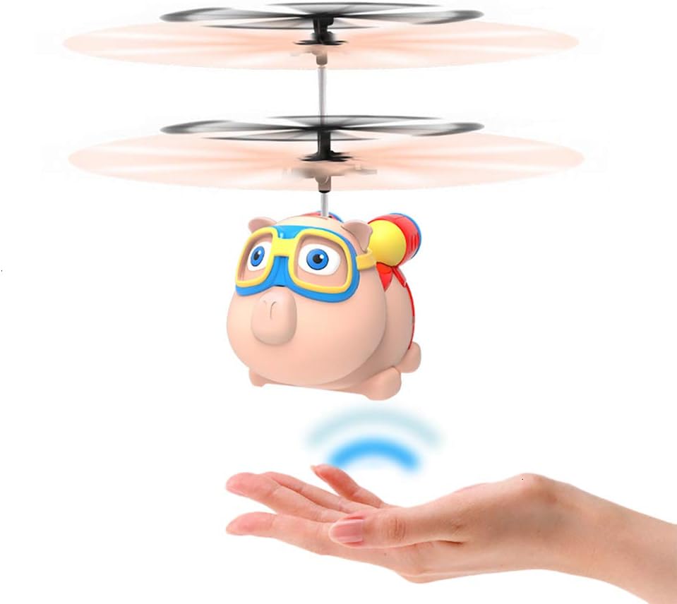 Kylewo RC Flying Pig with Remote Control, Mini Anticollision