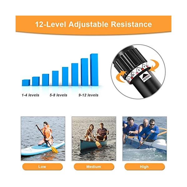 Cocoarm-Home-Foldable-fitness-rowing-machine-rowing-machines-Can-load-120-kg-With-a-quiet-magnetic-brake-system-ball-bearing-rowing-seat-Adjustable-resistance-rudder-with-LCD-display-black Sports Rowing Machine, Fitness Rowing Machine Aerobic Rowing Machine rowing machines for home foldable Heavy rowing…