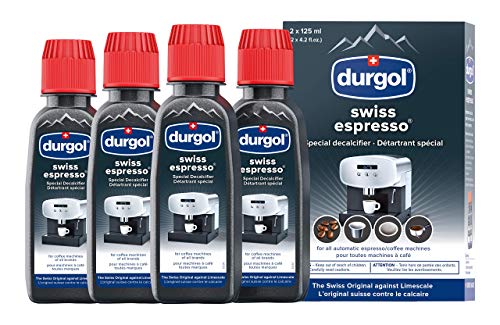 Durgol Swiss Espresso Machine Decalcifier/Descaler Solution, 4 Count - Thumbnail 5