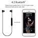 Bluetooth Headphones, BONAI In-Ear V4.2 Wireless Headset HD Stereo Noise Canceling Sweatproof Gym Sport Earphones for iPhone X/8/8 plus/7/6, Samsung S8/S7/S6 Note 8/7 and Android Smartphones