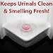 Long Lasting Urinal Screen and Deodorizer with Non-Para Block 12 Pk. Universal-Fit, Cherry-Scent Cake Releases Cleaning Agents To Remove Odor. Durable Mat Limits Janitorial Cleaning & Supply Needs