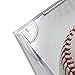 BallQube Baseball Display Case with Stand, UV Protection, Autograph Memorabilia Holder, Clear Cube for Official Size Ball - 6 Pack