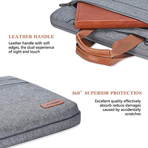 LONMEN Inch Laptop Shoulder Bag,Computer Sleeve Carrying Case