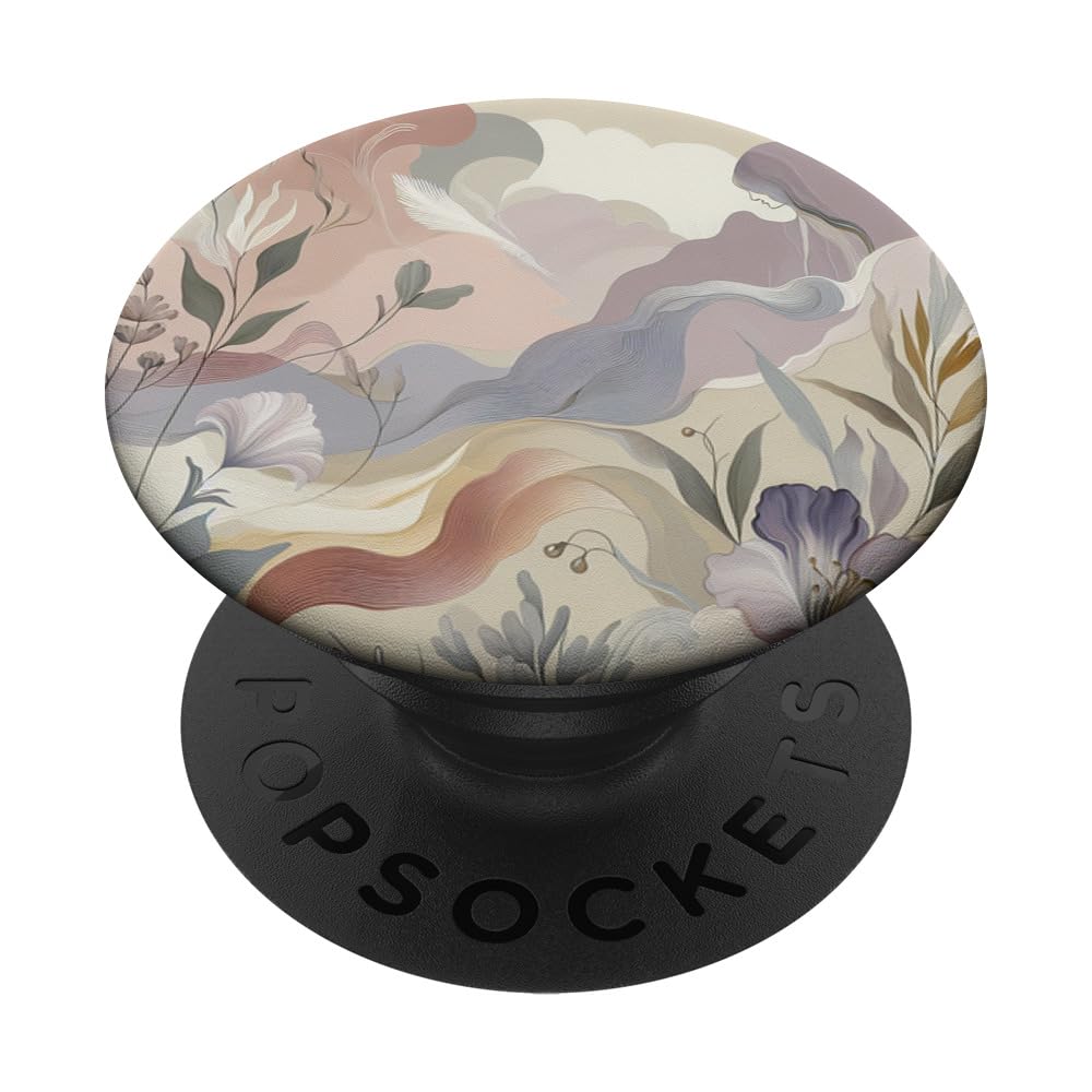 Blossoms of Tranquility: The Woman in the Landscape PopSockets Swappable PopGrip