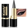 Kaely Gray Gel Eyeliner Pencil,Waterproof Smudge Proof Eye Liner Pen,Cat Eye Goth Halloween Makeup,Eye Black Face Paint Lipstick Crayon,Color Colorful Eyeliner Eyeshadow Stick,02