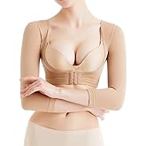 KSKshape Arm Shaper for Women Arm Compression Sleeves Post Surgical Slimming Sleeves Posture Corrector Tops Shapewear