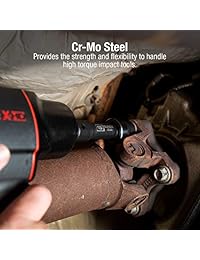 Sunex 2695, 1 pulgada Driveline Juego de llaves de vaso, 12 puntos, 9 piezas, métrico, 0.315 in 0.669 in, acero cr Mo, caja de almacenamiento resistente