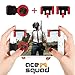 Mobile Game Controller w/Joystick - iPhone & Android Gaming Triggers for PUBG/Knives Out/Rules of Survival/Fortnite - High Sensitivity L1R1 Gamepad - for iPhone Samsung Huawei HTC by Ace Squad