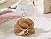 Kate Aspen Burlap Rose Place Card Holder, Party Favors, Photo Holder, Wedding Decorations (Set of 6)