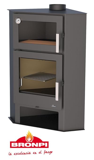 Estufa de leña con horno | Estufas de gas, eléctricas, de exterior, de
