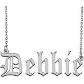 GR859C Custom Customized Any Name Necklace Pedant Jewelry for Women Girls
