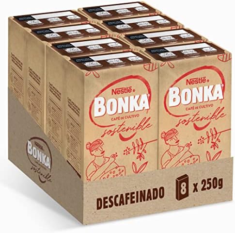 Café Molido Descafeinado 250 g - 8 paquetes