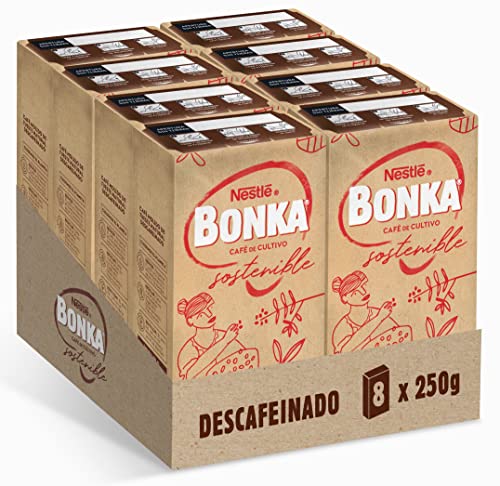 Café Molido Descafeinado 250 g - 8 paquetes
