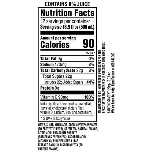 Lipton Lipton Green Tea Watermelon 16.9oz 12pk, 12 Count Pricepulse