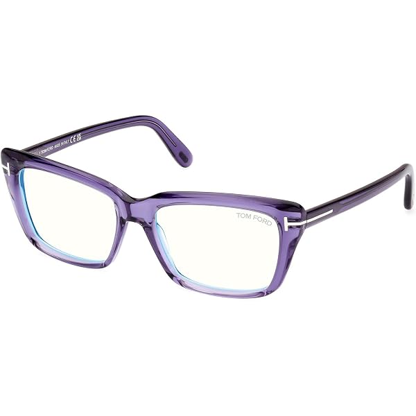 Eyeglasses Tom Ford FT 5825 -B 075 Shiny Fuchsia, display picture 1