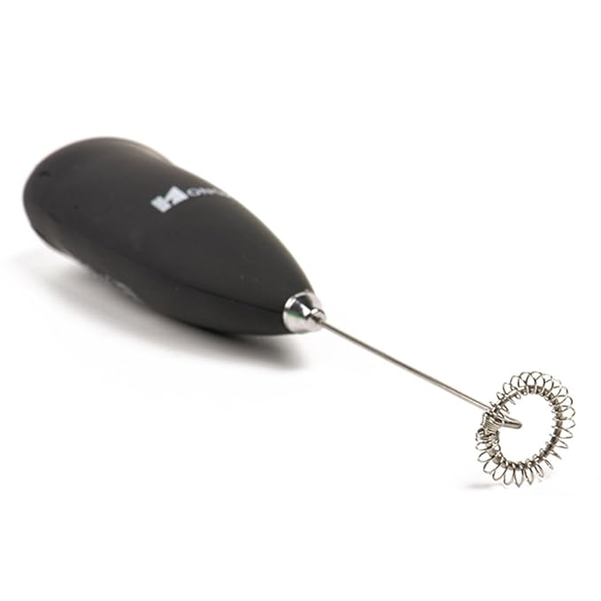 Electric Milk Frother Handheld Foam Maker Beater with Stainless Steel