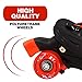 Scale Sports Adjustable Blue Quad Roller Skates for Kids Large Sizes for Ladies Teens