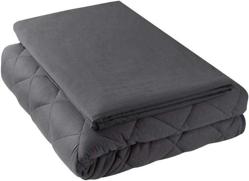 Hypnoser Weighted Blanket (30 lbs, 80''x87'', King Size) for Adult | 2.
