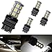 AUTOUS90 4 X 3157 3156 3057 3056 18 SMD 5050 Reverse Backup Tail Brake Stop Turn Signal White LED Light Bulbs