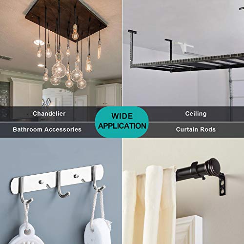 Self Drilling Drywall Anchors and Screws Set of 20 8 x 11/4 Inch