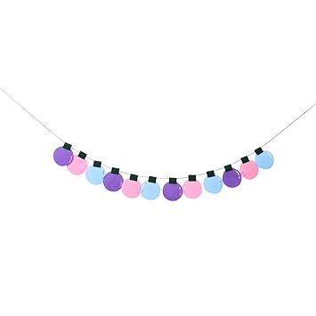 Bestoyard Guirlande Fanion Noel Banderole Bannière Feutre